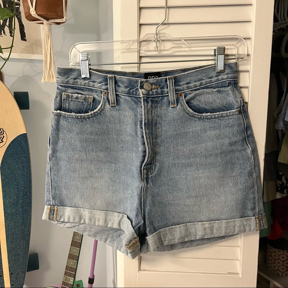 BDG Mom High-Rise Denim Shorts